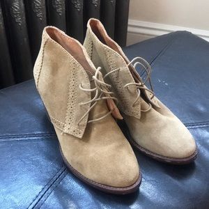 Madewell suede booties